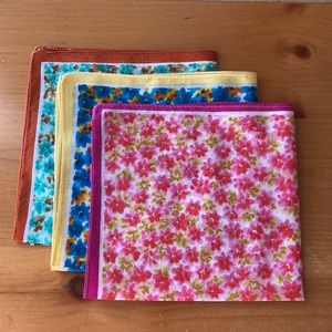 Three vintage handkerchiefs